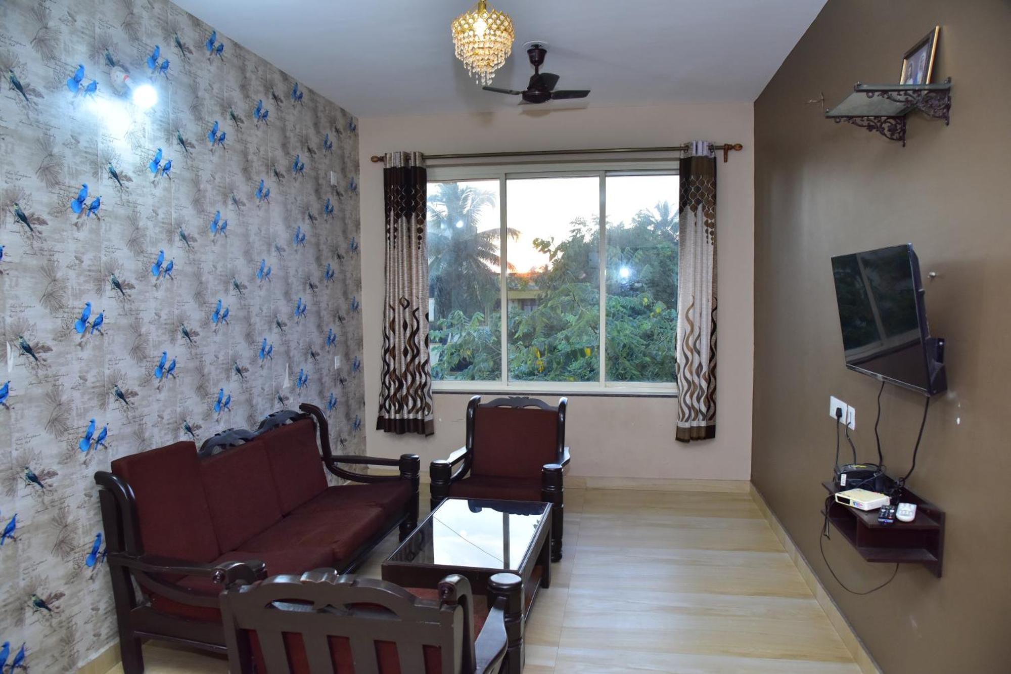 Fieldstone Lovely 2 Bhk Ac Apartment Talaulim Стая снимка